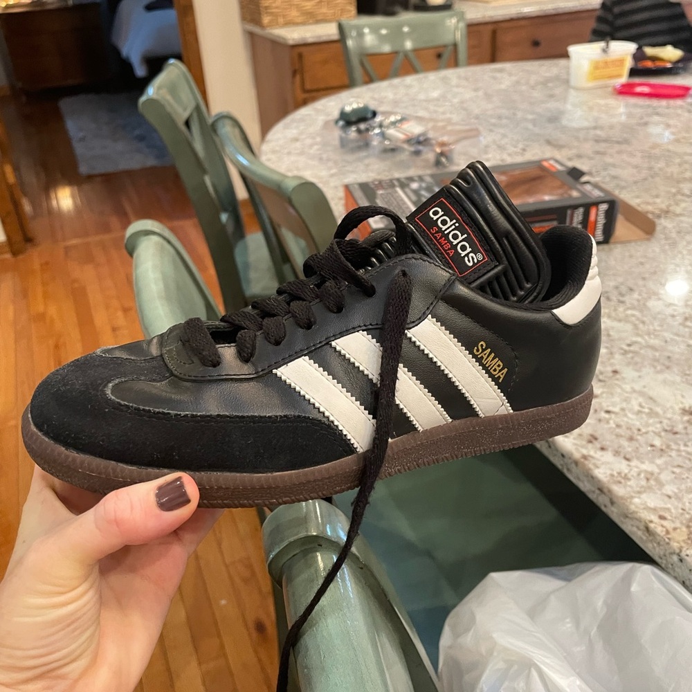 Adidas Samba Black and White Sneakers